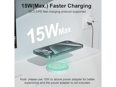 2pack 15w Magnetisches Drahtloses Ladegerät