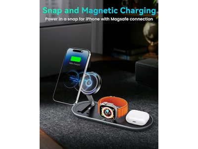 3 in 1 Ladestation mit Magsafe-Ladegerät