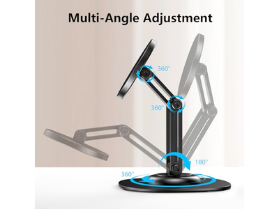 360 Rotierende Metall Basis Faltbare Handy-Ständer