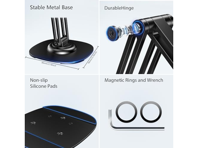 360 Rotierende Metall Basis Faltbare Handy-Ständer
