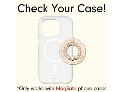 Magnetischer Telefongriff und Ringhalter mit Drehbarem Kickstand