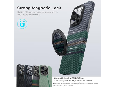 Magnetischer Telefongriff Ringhalter für Magsafe