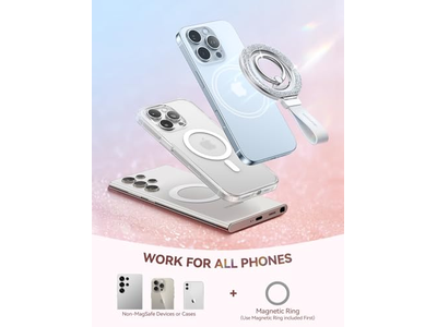 Magnetische Telefonhalter Stilvolles Zwinkern