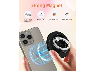 Magnetische Telefon Ringhalter Kompatibel mit MagSafe