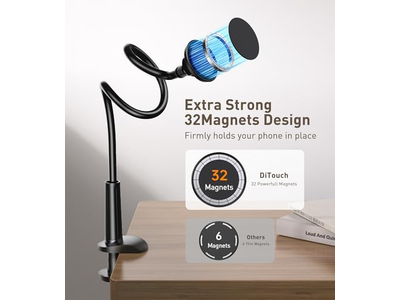 Magnetische Ständer Tischklammer 360 Drehung Einstellbar