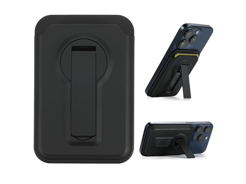 Magnetische Geldbörse für iPhone - Leichte Kartenhalter und Ständer