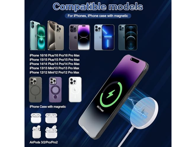 Magnetisches Drahtloses Ladegerät für iPhone Drahtloses Laden