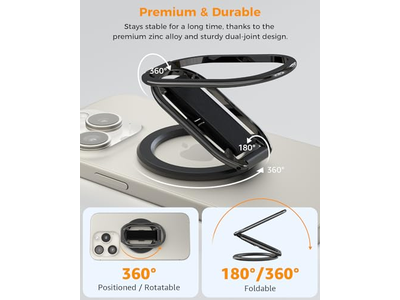 MagSafe Handygriff und Kickstand mit Fingerschlaufe 4-in-1-Halterung