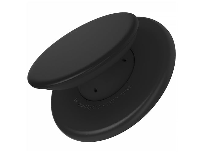 MagSafe Handygriff Weiches Silikon Magnetische Fingergriff Schwarz