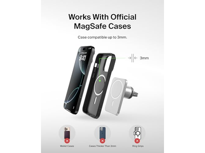 MagSafe Entlüftungshalterung Pro MagSafe iPhone Halterung für Auto