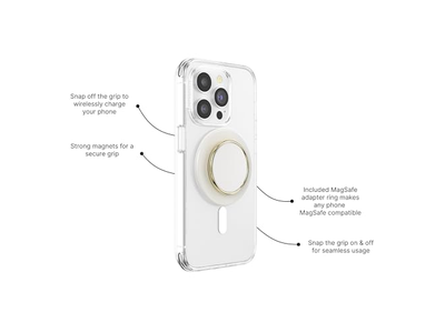 Telefongriff mit Kickstand und Magnetständer für MagSafe Cases