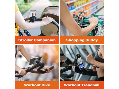 Telefonhalter für Peloton Fahrrad Laufband Kinderwagen Handyhalter