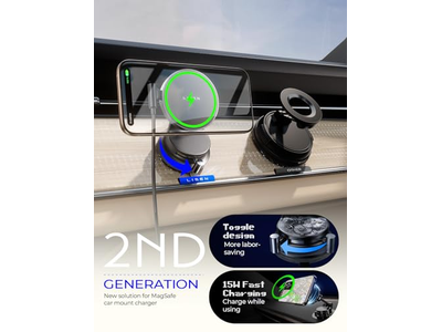 Saugnapf Handyhalterung 15w Magsafe Autohalterung Ladegerät