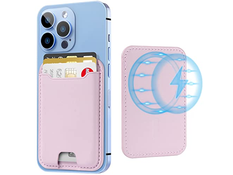 Magnetkartenhalter für iPhone 12-16 Serie Rfid Blockierung Passt 4 Ca