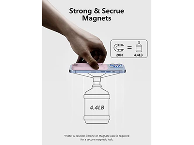 Magnetkartenhalter für iPhone 12-16 Serie Rfid Blockierung Passt 4 Ca