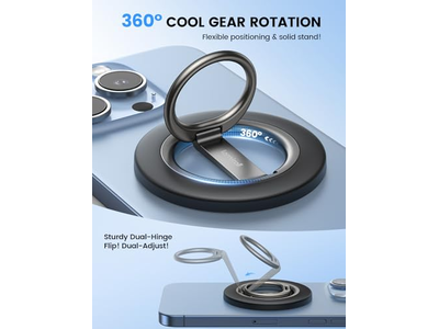 Magnetischer Telefongriffständer mit 360-Grad-Drehring für MagSafe Accesso