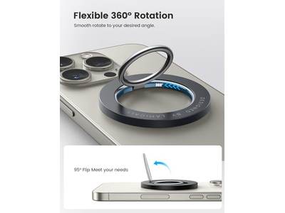 Magnetischer Telefonringhalter mit 360-Grad-Rotation für MagSafe Geräte