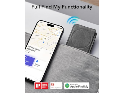 Magnetische Geldbörse für iPhone mit Meine Funktionalität Finden und Einstellbar S