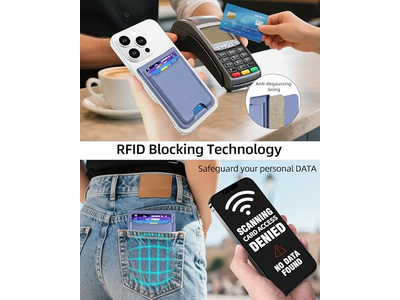 Magnetischer Portemonnaieständer mit Verstellbarem Ständer Id Fenster Rfid Blockierung