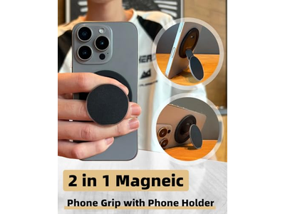 Ultradünner Magnetischer Telefongriff Multi-Winkel Ringhalterung Ständer 360grad Ro